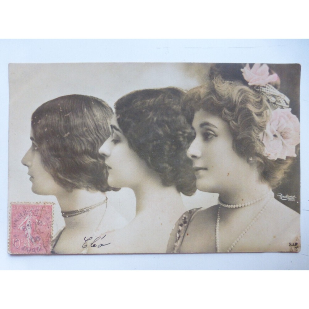 1900 CARTE POSTALE CLEO DE MERODE DANSEUSE MODELE OPERA PARIS