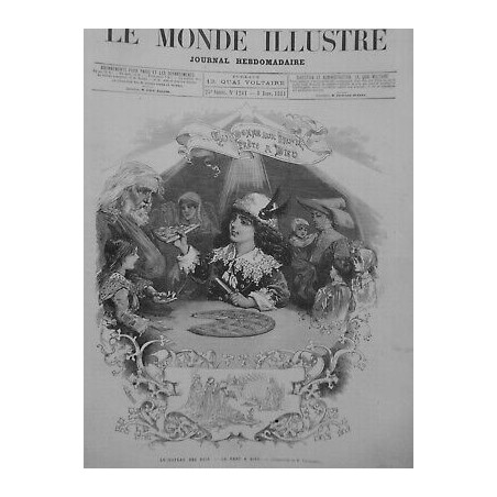 1881 MI GATEAU ROIS PART DIEU COMPOSITION M.FERLINANDUS