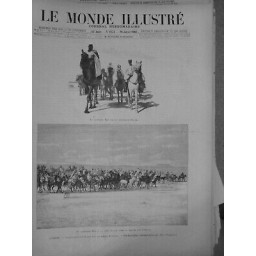 1900 ALGERIE OCCUPATION IX-SALAH MISSION FLAMAND DINAUX PEIN