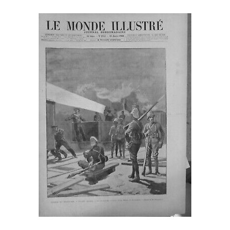 1900 GUERRE TRANSVAAL ARMEE ANGLAISE TELEGRAPHE OPTIQUE FRERE LADYSMITH