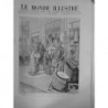 1889 EXPOSITION SCENE ROI DUONG PIECE THEATRE ANNAMITE INVALIDES