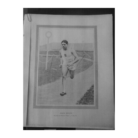 1912 JEAN BOUIN COURSE  3 JOURNAUX