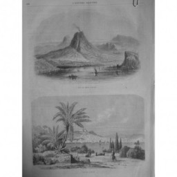 1864 UI VUE MONT VESUVE NAPLES