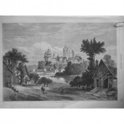 1864 UI CHATEAU DE PIERREFONDS