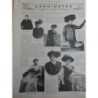 1910 FEMMES VOTE CANDIDATES SENAT MME.CHAPUIS CHEMIN PELLETIER MARSIL AUCLERC