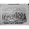 1866 I URUGUAY GUERRE PLATA CAPITULATION PARAGUEENS DESSIN M.FRANCISCO RUBIO