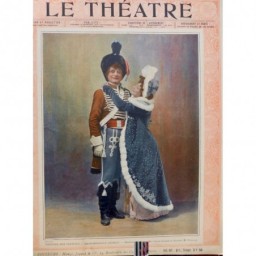 1901 THEATRE MME SIMON GIRARD MELLE GEORGE BRASSEUR FASSINET LAVALLIERE