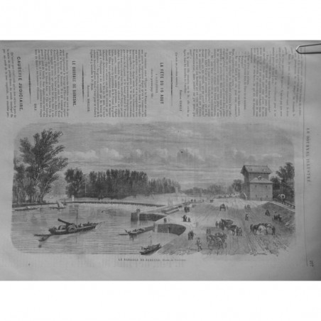 1869 JI BARRAGE SURESNE DESSIN PROVOST