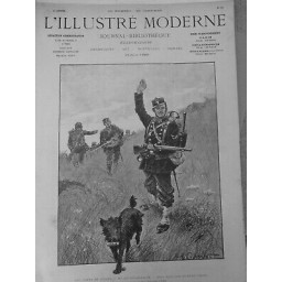 1914/1918 CHIEN SANITAIRE RECONNAISSANCE ALERTE ABOIEMENT SOLDAT