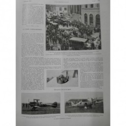 1920 I AVIATION COUPE GORDON BENNETT SADI LECOINTE BIPLAN NIEUPORT RINEHART