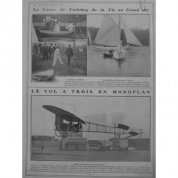 1909 VAGA AVIATION MONOPLAN VOL SANTOS DUMONT FOURNIER ISSY LES MOULINEAUX