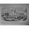 1862 I FETE CARETO RAMADO MAILLANE CROQUIS M. J.SALLES