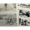 1915 CHIENS MILITAIRES ARMEE BELGE DRESSAGE 2 JOURNAUX