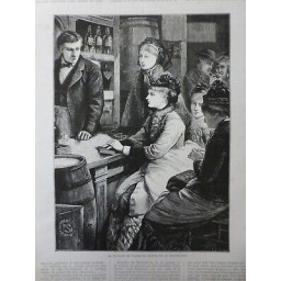 1876 FEMMES CROISADE FAVEUR MODERATION VENTE ALCOOL