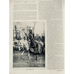 1913 I CAVALIER KURDES GUERRE AHMED ABOUK ASIATIQUE TURQUIE