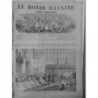 1863 DANEMARK PRINCESSE MARIAGE ROYAL 3 JOURNAUX