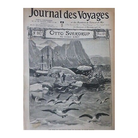 1903 JV EXPLORATEUR POLE NORD SUD OTTO SVERDRUP