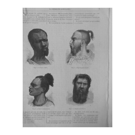 1840 TATOUAGE PIERCING ESPECE POLYNESIENNE VISAGE TATOUE