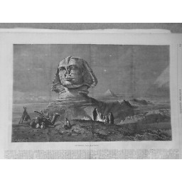 1864 SPHINX D'APRES M.F.DILLON