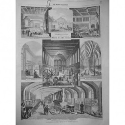 1863 MI CONSERVATOIRE ARTS METIERS NOUVELLES INSTALATIONS MACHINES HYDROLIQUES