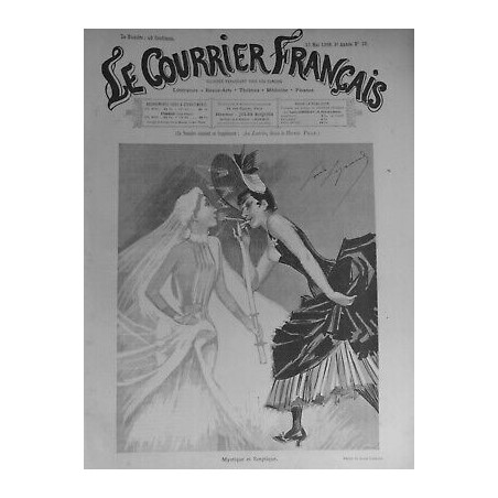 1888 FEMME FEMINISME FLAPPERS MYSTIQUE SCEPTIQUE