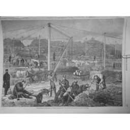 1863 MI ETABLISSEMENT PENITENTIAIRE PORTLAND ANGLETERRE TRAVAIL CONDAMNES