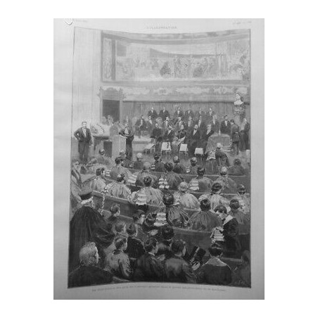 1892 I SORBONNE AMPHITHEATRE PRIX CONCOURS