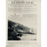 1894 GC CONSTRUCTION NAVALE LANCEMENT DESCARTES NANTES CROISEUR