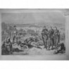 1863 UI DEUX AMIS EPISODE GUERRE CRIMEE DESSIN J.L. HIPPOLYTE BELLANGE