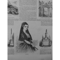 1852 I PERSONNALITES LOLA MONTES DANSEUSE EXOTIQUE ACTRICE COURTISANE