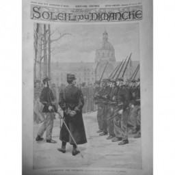 1897  EXERCICE RECRUES COMPOSITION ALPHONSE LALAUZE