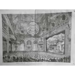 1880 I THEATRE MONTE CARLO FAUST GOUNOD JARDIN MARGUERITE