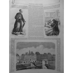 1852 I ARMENIEN BIBLIOTHEQUE NATIONALE VIEUX SAVANT HOTEL VILLE