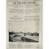 1898 GC CHEMIN FER LIGNE COURCELLES CHAMP MARS DEBLAIS TUNNEL PASSY TOUR EIFFEL