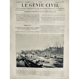 1898 GC CHEMIN FER NVELLE GARE TERMINUS ORLEANS PARIS QUAI ORSAY