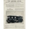 1907 GC ELECTRICITE CHEMIN FER MONOPHASÉ VALLEE BREMBO LOMBARDIE