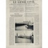 1924 GC CRUES SEINE TRAVAUX PROTECTION PONT ALEXANDE III