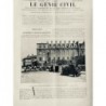 1923 GC CHAUSSEE TROTTOIR PARIS REVETEMENT ASPHALTE COMPRIMÉ