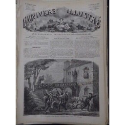 1862 THEATRE PORTE SAINT MARTIN LE BOSSU