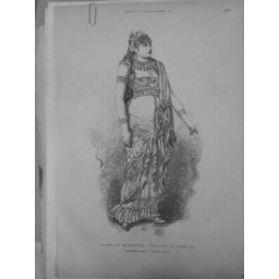 1900 CLEOPATRE MILLE UNE NUITS MME PAUL DESHAYES DESISN KAUFFMANN