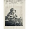 1894 FI DENTELLE DENTELLIERE TRAVAIL MANUEL FUSEAUX BOBINE FIL