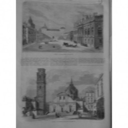 1865 UI  TURIN PALAIS ROYAL CATHEDRALE SAINT JEAN