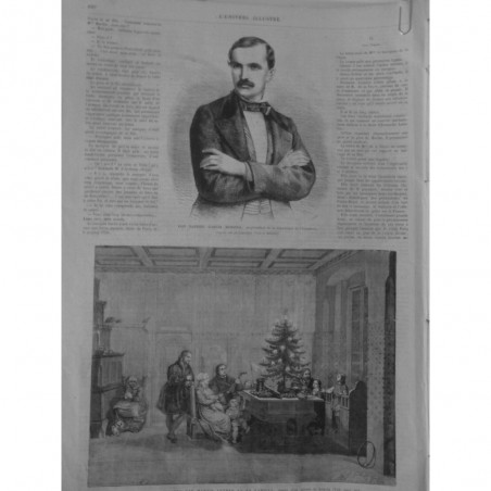 1865 UI CHRISTMAS MARTIN LUTHER GARCIA MORENA EX PRESIDENT EQUATEUR