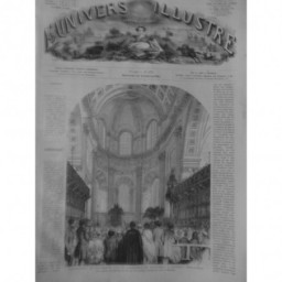 1865 UI  ARCHEVEQUE CANTORBERY CATHEDRALE SAINT PAUL LONDRES