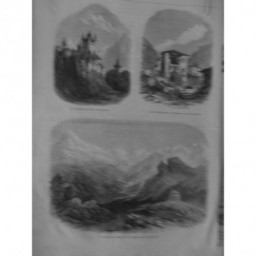 1865 UI  CHATEAU THUN SAINT NICOLAS VALLEE ZERMATT MONT ROSE