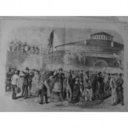 1865 UI  NEW YORK EMIGRANTS DESSIN SHANLY