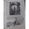 1861 1877 DALMATIE RAGUSE VUE JOUEUR GUZLA 3 JOURNAUX