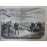 1870 DUEL PISTOLET ALCORCON MORT PRINCE HENRI DE BOURBON CROQUIS M DELGADO