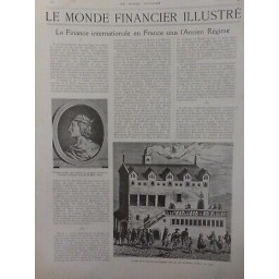 1922 MI FINANCE INTERNATIONALE FRANCE ANCIEN REGIME PHILIPPE LE BEL PALAIS PARIS