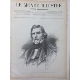 1885 EUGENE DELACROIX PEINTRE 3 JOURNAUX